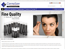 Tablet Screenshot of cornelent.com